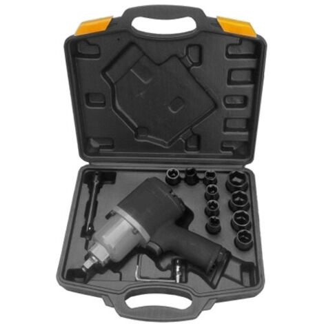 Avvitatore ad aria compressa/pneumatico/ad impulsi 1/2 c/valigetta accessoriata professionale  - Mod. A