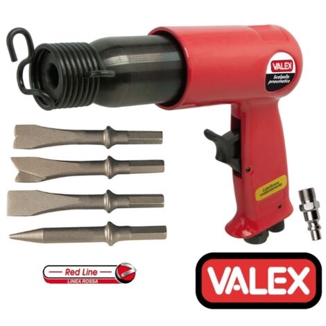 Martello/Scalpellatore/Scalpello ad aria compressa/pneumatico con 4 punte Valex -  1552010