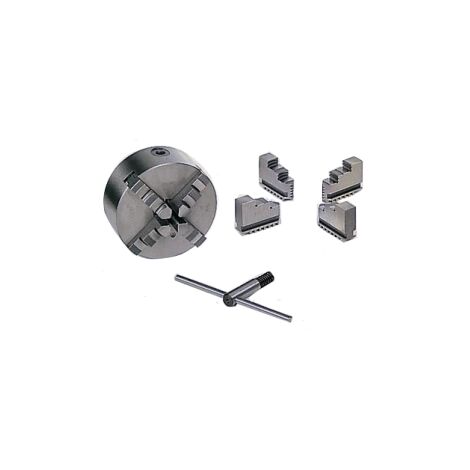 Mandrino autocentrante per tornio 4+4 griffe 125mm