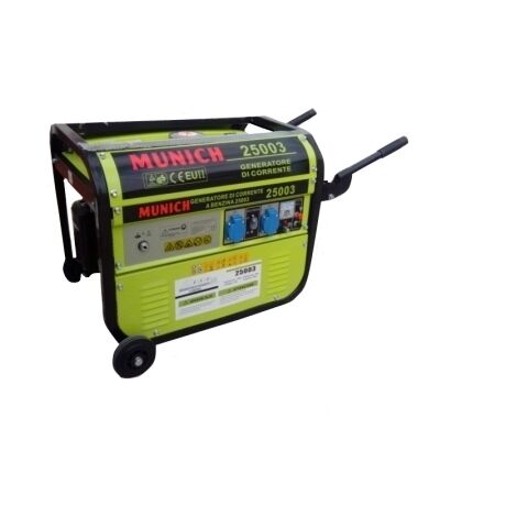 Gruppo elettrogeno/Generatore di corrente 2000W - 220V avviamento elettrico con ruote