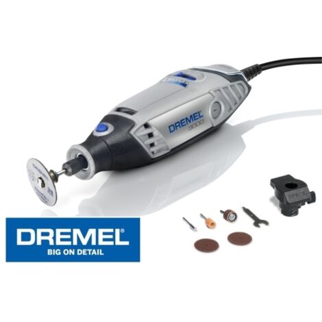 Miniutensile rotativo/Minitrapano 130W con 1 complemento e 5 accessori Dremel - 3000-1/5 Bronze Edition