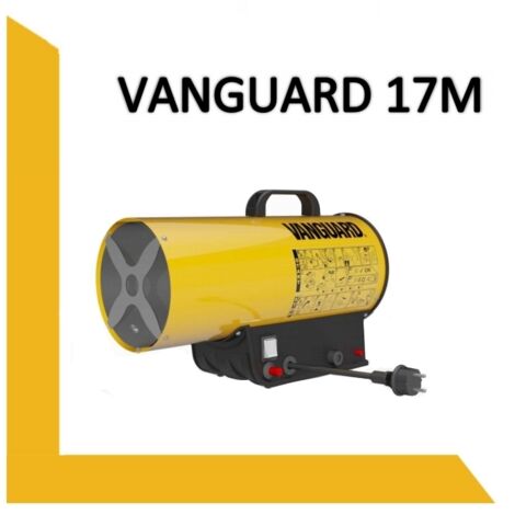 Generatore di aria calda/Cannone/Cannoncino ad aria calda a gas propano/butano OKLIMA/VANGUARD - GAS17