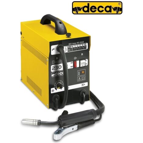 Saldatrice a filo MIG MAG e NO GAS 130 Amp Deca -  D-MIG 230 AC