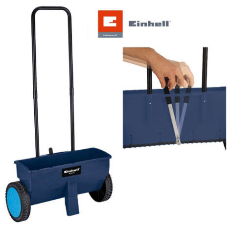 Spargisemi / Spargiconcime / Spandisemi / Carrello semina prato 12 litri Einhell - BG-SR 12