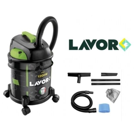 Aspiratore/Aspirapolvere/Aspiratutto solidi e liquidi 1200W 20lt. Lavor - Rudy 1200S