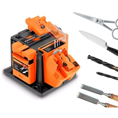 Affilapunte/Affilalame/Affilatore universale per lame/punte/scalpelli 150W Patriot - BG100