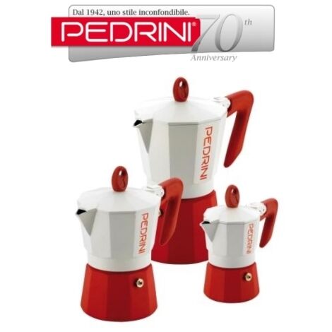 Caffettiera/Moka 6 tazze Pedrini - Linea Kaffettiera