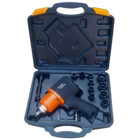 Avvitatore ad aria compressa/pneumatico/ad impulsi 1/2 c/valigetta accessoriata professionale - Mod. B