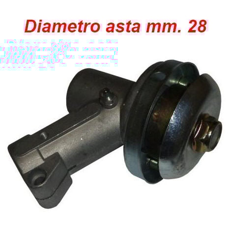 COPPIA CONICA TESTINA PER DECESPUGLIATORE UNIVERSALE 28 MM X 9 - Foto 2