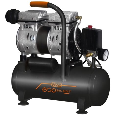 Compressore 8lt. a secco silenziato Vinco - 60700 EcoSilent (1/2)