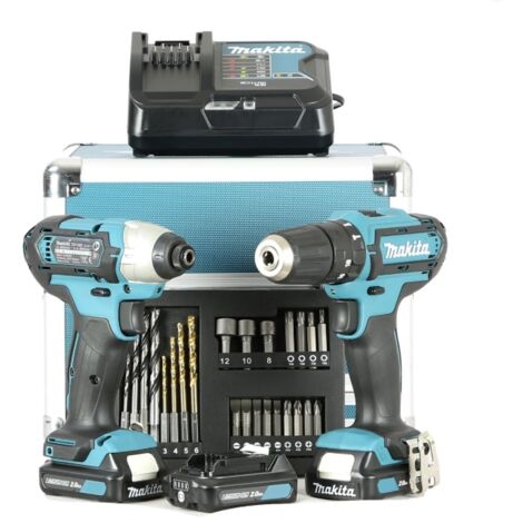 Kit Trapano + Avvitatore + Accessori 12V Litio Limited Edition Makita - CLX228SAX2