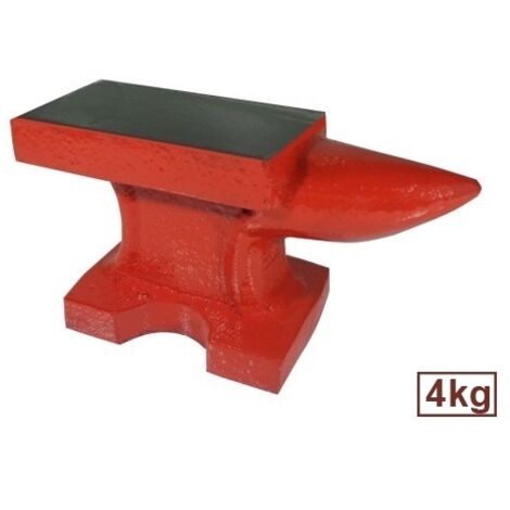 Incudine in ghisa con base e piano in ferro per officina fabbro/orafo/modellismo 4kg