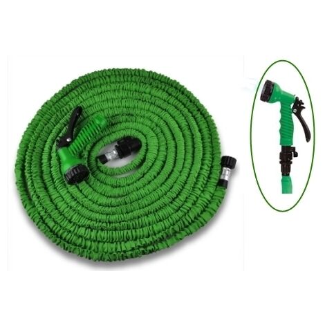 Set Tubo Da Giardino 15m Con Avvolgitore Portatile | Pratico, Leggero E Sempre In Ordine