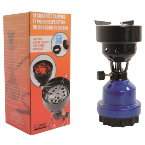 Fornello a gas da campeggio a cartuccia  Polyflame - Shisha Champ