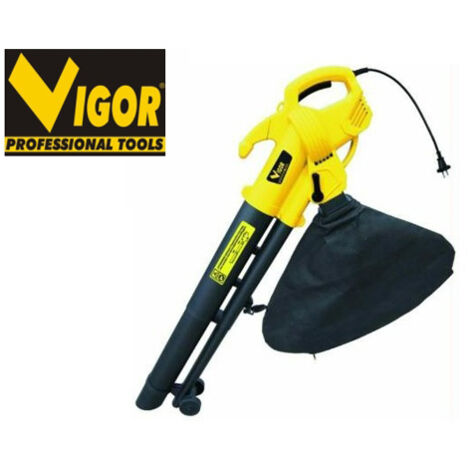Soffiatore - Aspiratore - Aspirafoglie - Trituratore elettrico 2400W Vigor - VAS-2400