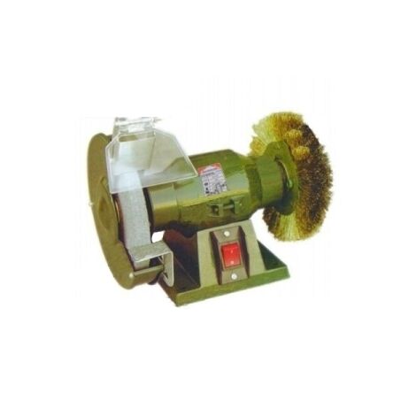 Smerigliatrice da banco/Mola con spazzola 150mm 150W