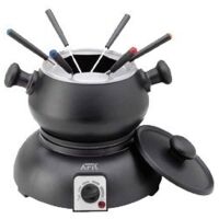 Set fonduta elettrico per cioccolato e formaggio con accessori 1200W AFK - FS-1200