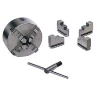 Mandrino autocentrante per tornio 4+4 griffe 130mm