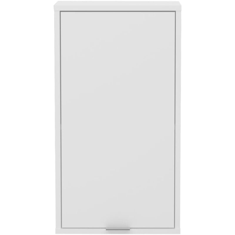 Bad-Hängeschränk 36,8x17,1x67,3 cm Weiß FMD