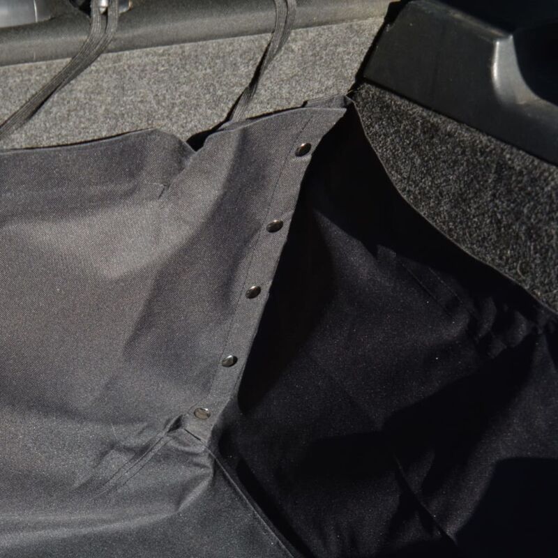 cartrend KFZ-Kofferraummatte, schwarz, zuschneidbar