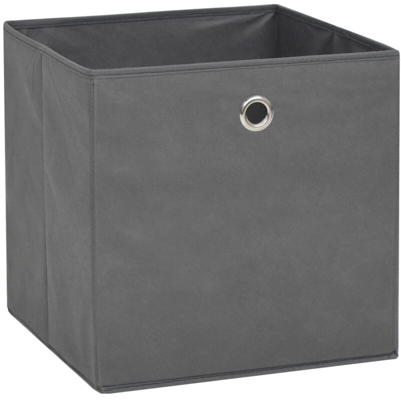 Owelth 4 Stück Aufbewahrungsbox Stoff, 32×38×32 cm Groß Faltboxen  Aufbewahrungswürfel mit Griffen, Stoffboxen Aufbewahrung Box  Aufbewahrungskiste für