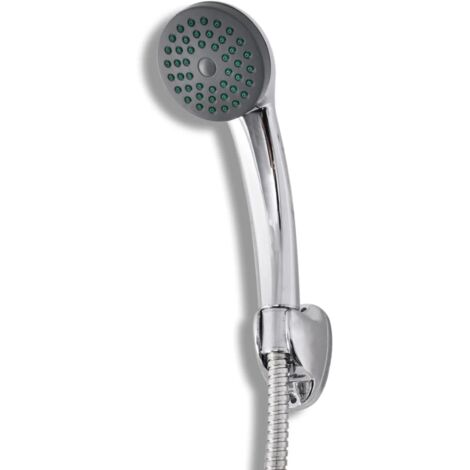 Bad Dusche Mischbatterie Set Chrom vidaXL