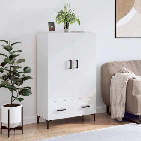 Highboard Hochglanz-Weiß 69,5x31x115 cm Holzwerkstoff vidaXL (1/5)