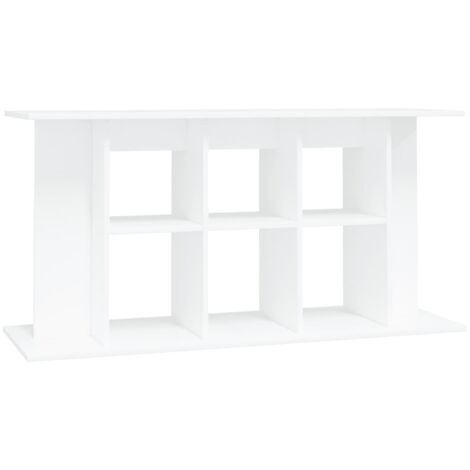 Aquariumständer Weiß 120x40x60 cm Holzwerkstoff vidaXL