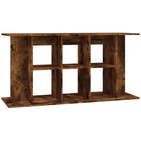 Aquariumständer Räuchereiche 120x40x60 cm Holzwerkstoff vidaXL524233