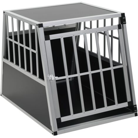Hundetransportbox mit Einzeltür 65 x 91 x 69,5 cm vidaXL
