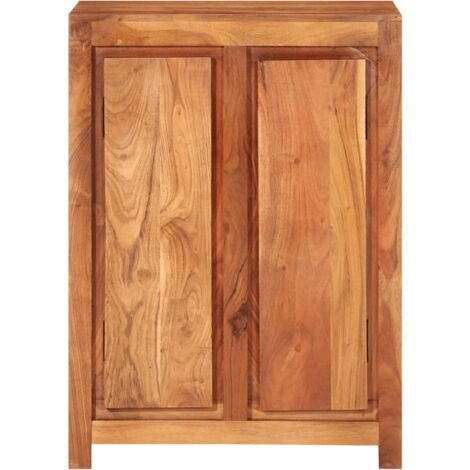 Sideboard 55x33x75 cm Massivholz Akazie vidaXL