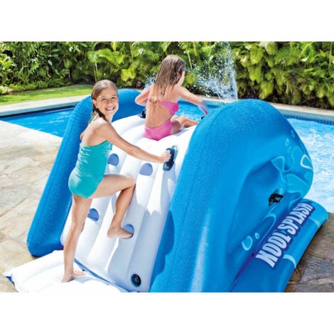 Wasserrutsche Kool Splash Aublasbar Blau INTEX