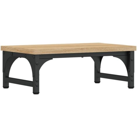 Monitorständer Sonoma-Eiche 37x23x14 cm Holzwerkstoff vidaXL (1/5)