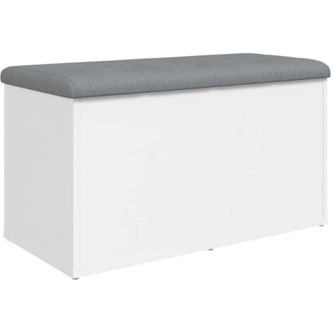 Aufbewahrungsbank Weiß 82 x 42 x 45 cm Holzwerkstoff vidaXL