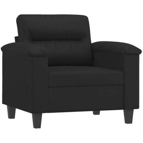 Sessel Schwarz 60 cm Kunstleder vidaXL