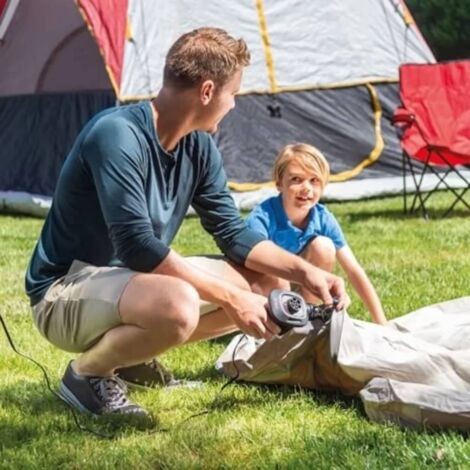 Elektrische Luftpumpe Camping Aufblasbare Luftpumpe 150w für Luftmatratze,  Pool Spielzeug
