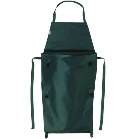 Delantal De Jardín Para Mujer ESSCHERT DESIGN - Con Bolsillos, Aprox. 68 X 64 Cm - Color Verde