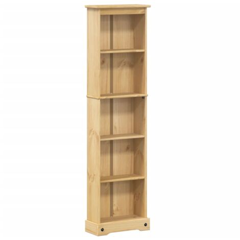 Bücherregal Corona 46x20x170 cm Massivholz Kiefer vidaXL
