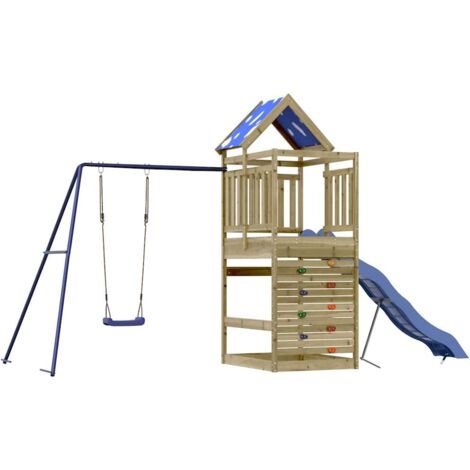 Spielturm Imprägniertes Kiefernholz vidaXL