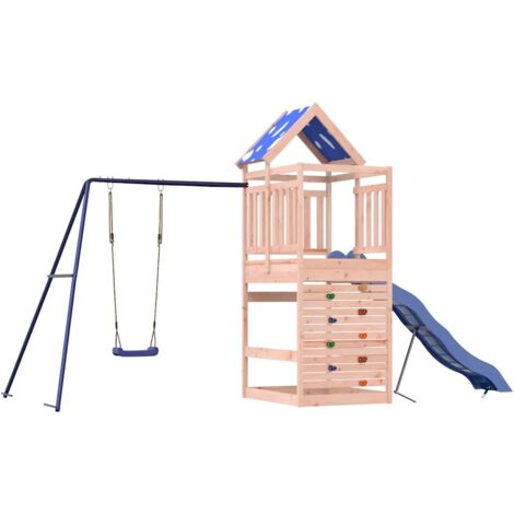 Spielturm Massivholz Douglasie vidaXL