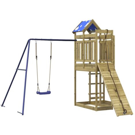 Spielturm Imprägniertes Kiefernholz vidaXL