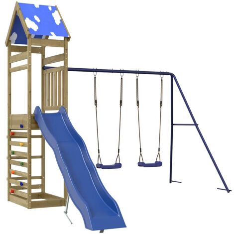 Spielturm Imprägniertes Kiefernholz vidaXL (1/5)