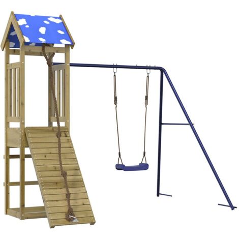 Spielturm Imprägniertes Kiefernholz vidaXL