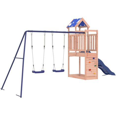 Spielturm Massivholz Douglasie vidaXL
