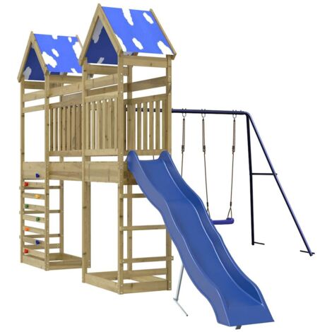 Spielturm Imprägniertes Kiefernholz vidaXL (1/5)