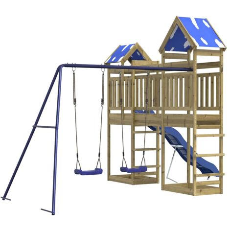 Spielturm Imprägniertes Kiefernholz vidaXL (1/5)