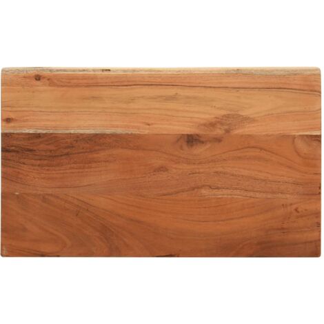 Tischplatte 40x20x2,5 cm Rechteckig Massivholz Akazie vidaXL