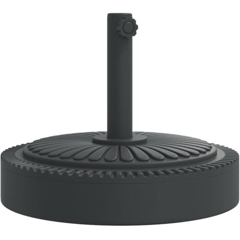 Sonnenschirmständer für Ø38/48 mm Mast 25 kg Rund vidaXL