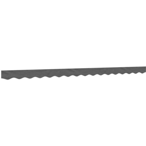 vidaXL Replacement Fabric for Awning Valance Anthracite Stripe 4 m