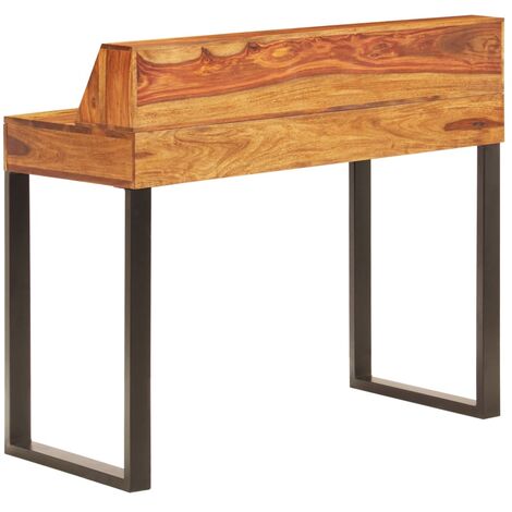 Schreibtisch 110 x 50 x 94 cm Massivholz und Stahl vidaXL